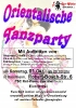Poster Orientalische Party mit Chandni Oktober 2011